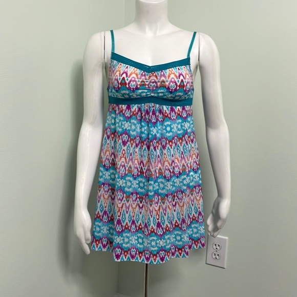 On Gossamer Mesh Nightgown - Picture 1 of 6